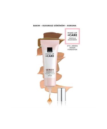 Avon Make Up Care 3 in 1 Serum Foundation 228g - Buy Online on GoSupps.com
