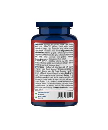 One Up Coenzyme Q10 Complex 60 Softgels - Buy Online on GoSupps.com