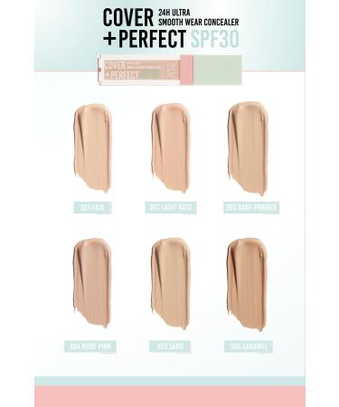 Show by Pastel Cover Perfect 30 Factor Ultra Concealer 302 Light Rose - Buy Online on GoSupps.com