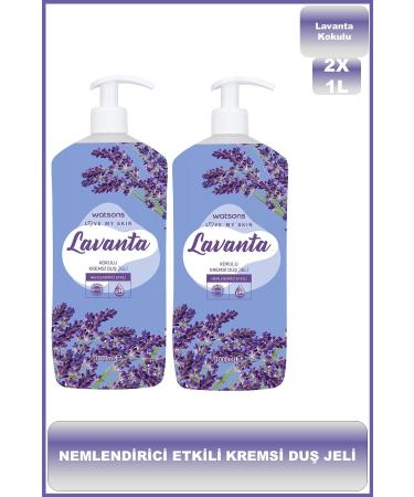Watsons Creamy Shower Gel That Makes Skin Soft and Smooth-Lavender 2 Pieces eleg.339