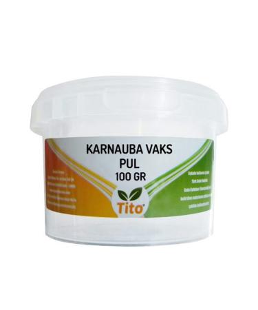 tito Carnauba Wax Flake E903 100 G