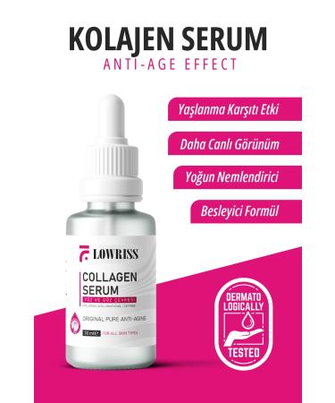 LOWRISS Collogen Plumping Botox Effective Anti-Wrinkle Fine Line Sagging Collagen Serum 30ml