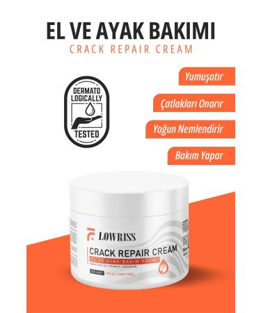 LOWRISS Heel Crack Hand and Foot Miraculous Care Cream 150 ml
