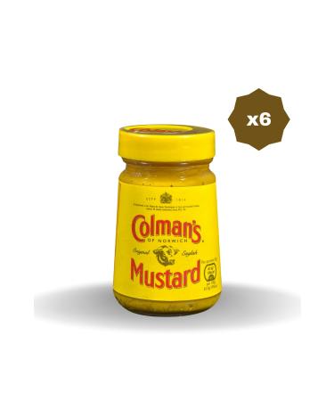 Colman's MUSTARD 170 GR X 6 PIECES