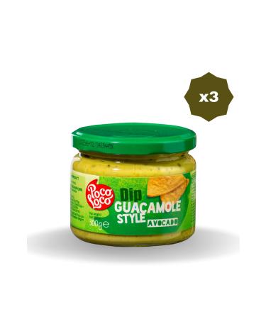 Poco Loco POCO LOGO GUACOMOLE DIP SAUCE 300 GR X 3 PIECES