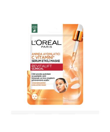 L'Oreal Paris Instant Brightening Vitamin C Serum Effect Mask