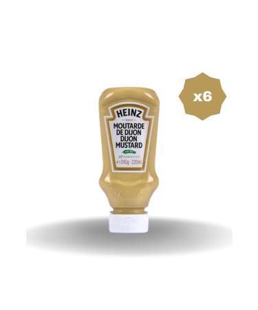Heinz HEINZ MUSTARD DIJON 240 GR X 6 PIECES
