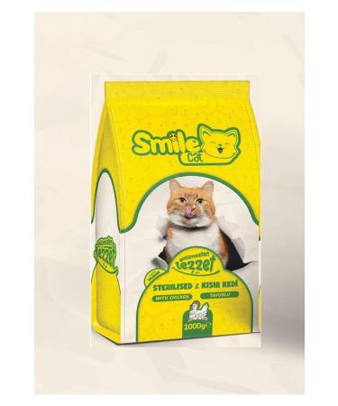 SMILE Cat Neutered Cat Food Chicken 1000 gr