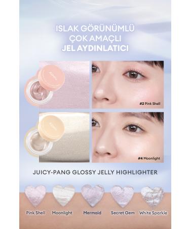 Missha Wet & Natural Look Gel Highlighter A'pieu Juicy Pang Glossy Jelly Highlighter ( #2 Pink Shell ) - Buy Online on GoSupps.com