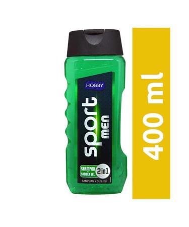 Hobby Shampoo and Shower Gel 2in1 Sport Men 400ml (1 Piece)