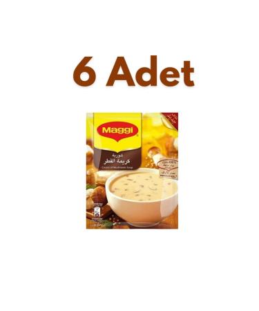Maggi 6 Pieces Maggi Cream of Mushroom Soup for 4 People 70g X 6 Pieces