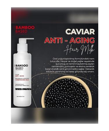 Bamboo Based Professional BAMBOO BASED CAVIAR ANTI AGING REGENERATING HAIR CARE MILK - Buy Online on GoSupps.com