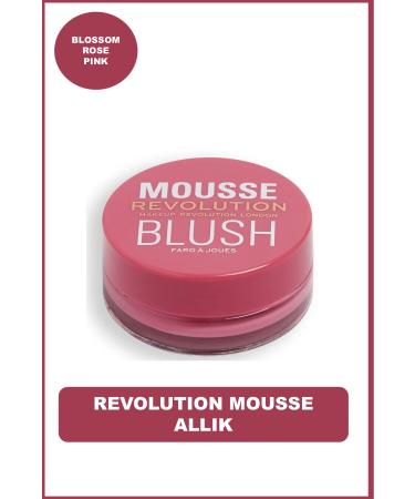 Revolution Mousse Blush Blossom Rose Pink