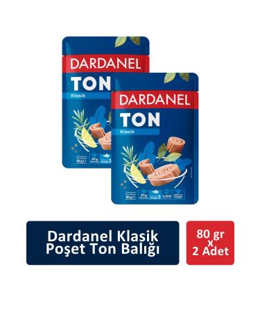 Dardanel Bag Classic Tuna 80 gr x 2 Pieces
