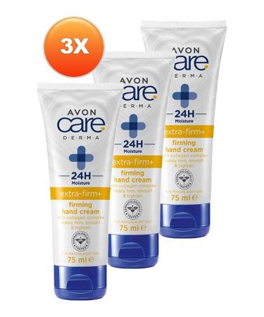 Avon Care Derma Extra Firming Hand Cream 75 Ml. Triple Set - Buy Online on GoSupps.com