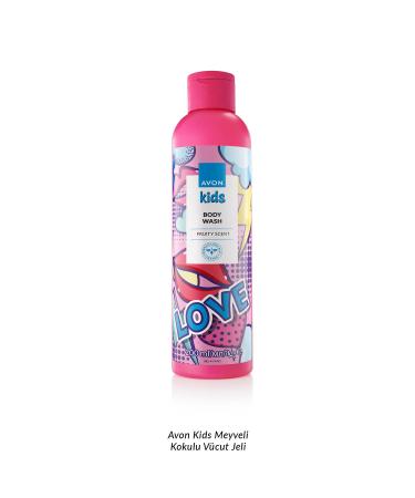 Avon Kids Love Fruit Scented Body Wash for Children 200 Ml. Set of Three - Buy Online on GoSupps.com