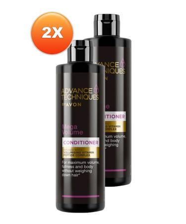 Avon Advance Techniques Mega Volume Volumizing Conditioner 250 Ml. Duo Set - Buy Online on GoSupps.com