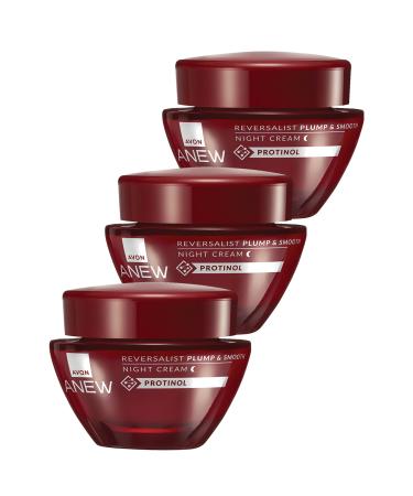 Avon Anew Reversalist Plump & Smooth Night Cream 50 Ml. Triple Set