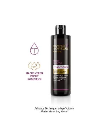 Avon Advance Techniques Mega Volume Volumizing Conditioner 250 Ml. Duo Set - Buy Online on GoSupps.com