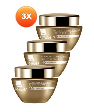 Avon Anew Ultimate Firm & Supple Night Cream 50 Ml. Triple Set - Buy Online on GoSupps.com