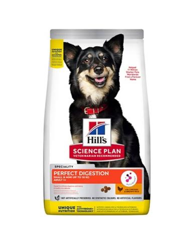 Hill's Perfect Digestion Adult Chicken and Brown Rice Dog Food 3 Kg