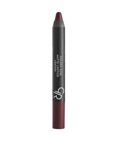 Golden Rose Moisturizing Content Provides Smooth Appearance Matte Pencil Lipstick-05 Dark Red eleg.456