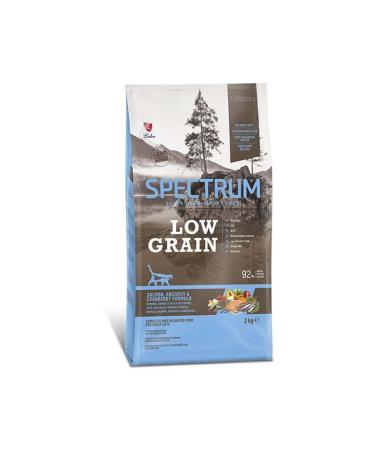 Spectrum Low Grain Salmon Anchovy and Blueberry Adult Cat Food 2 Kg - 790776