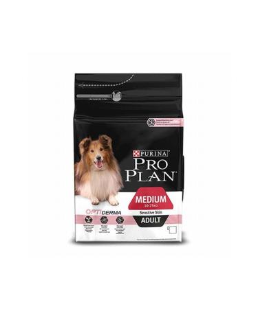 Pro Plan Medium Sensitive Skin Adult Salmon Medium Breed Adult Dog Food 3 Kg - Petshopundan