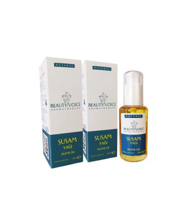 Beauty Voice 0 Pure Sesame Oil 200 ml - Lotion Pump Bottle - Lock Cap