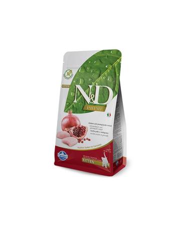 N & D Prime Kitten Chicken Pomegranate Grain-Free Kitten Cat Food 1.5 Kg - Petshopundan