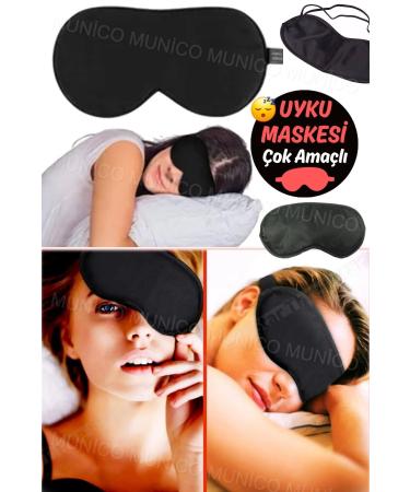Gaggani Silk Eye Mask Ideal for Travel - Lightweight and Breathable Surface Unisex Silk Sleep Headband Silk