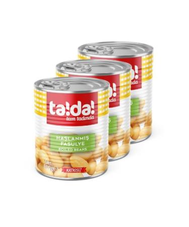 Tada Boiled Beans 800 Gr (3 Pieces)