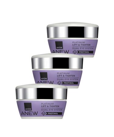 Avon Anew Platinum Lift and Tighten Dual Eye System 20 Ml. Set of Three