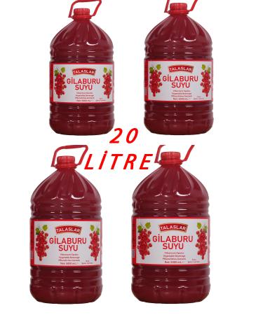Talaslar GILABURU JUICE 5 LITRES 4 PIECES