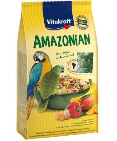 Vitakraft Amazon African and Grey Parrot Food 750gr