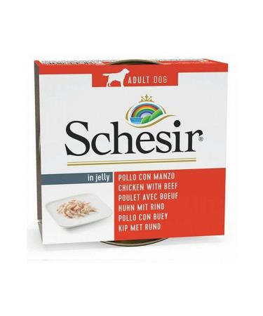 Schesir Chicken Fillet Jelly Canned Dog Food 150 gr - Petshopundan
