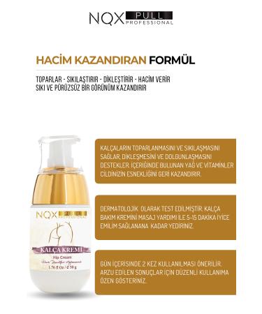 NQX PULL Hip Enlargement % Lifting Supporting Care Cream E50g - Buy Online on GoSupps.com