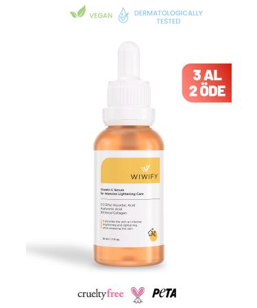 WIWIFY Vitamin C Brightening Botanical Collagen Serum 30 Ml