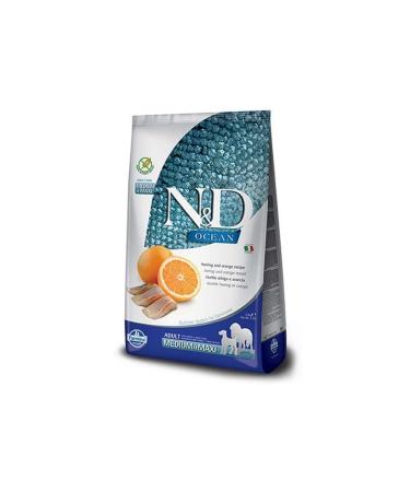N & D Ocean Cod Fish Medium Breed Adult Dog Food 2.5 Kg - Petshopundan