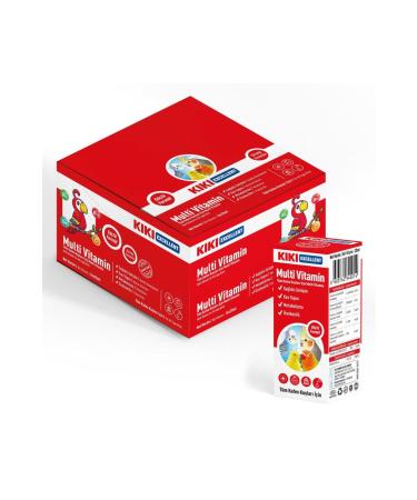 Furlo KIKI Excellent Bird Multi Vitamin 25 ml. 16 Pieces (Box) - Petshopundan