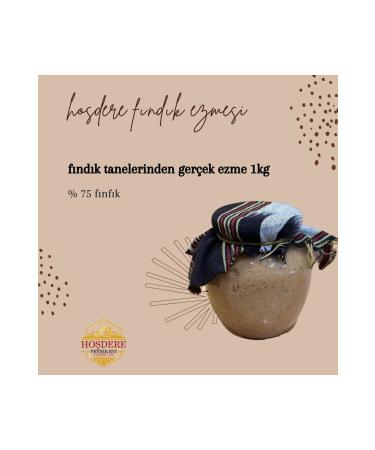 Ho dere Hazelnut Paste Handmade Bulk u 1kg