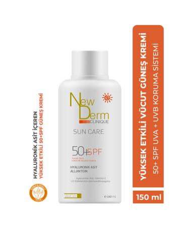 NEWDERM Sun Cream 50 Spf Sun Cream 150 ML Sun Care