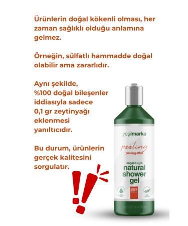 ye ilmarka Natural Shower Gel - Peeling Effect - Sulfate-Free Silicone-Free Vegan Organic Shower Gel - Buy Online on GoSupps.com