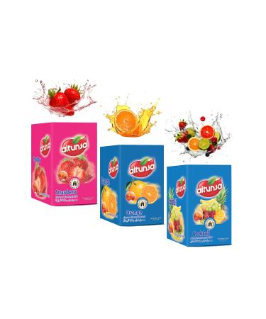 Altunsa Strawberry Orange Cocktail Powder Drink Set
