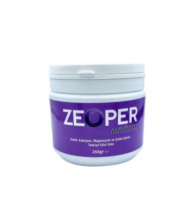 Zeoper Antitox Zeolite Calcium Magnesium and Zinc 250 gr
