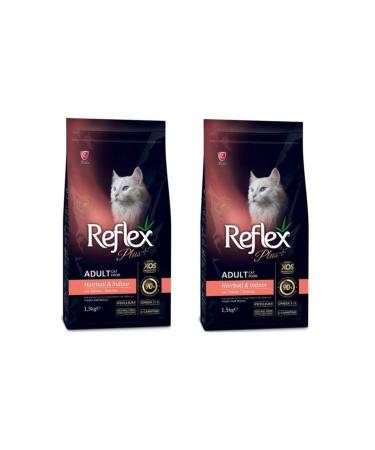 Reflex Hairball Salmon Cat Food 1.5 kg * 2 Pieces