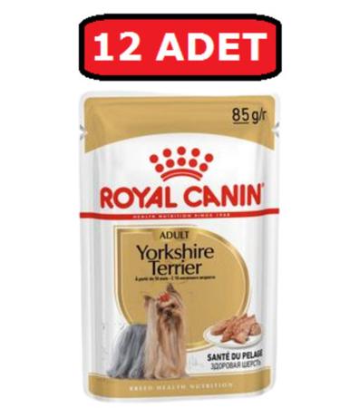 Royal Canin Royal Canin Yorkshire Terrier Wet Dog Food 12 Pieces X 85 gr Pouch