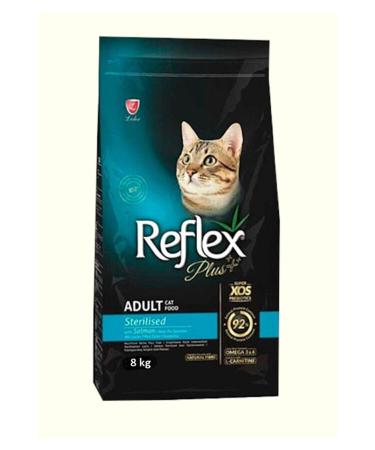 Reflex Sterilized Neutered Salmon Cat Food 8 Kg
