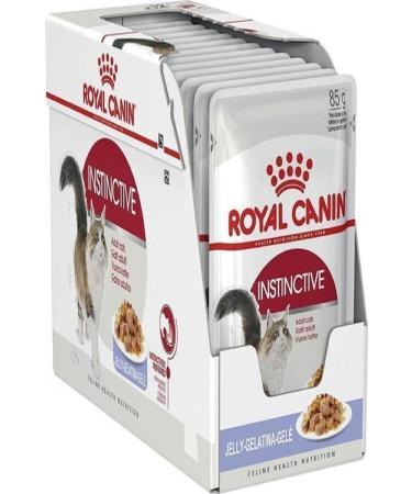 Royal Canin Instinctive Jelly Adult Cat Canned Food 12 x 85 Gr