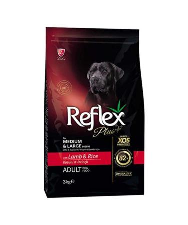 Reflex Plus Lamb Medium/Large Breed Dog Food-3 Kg